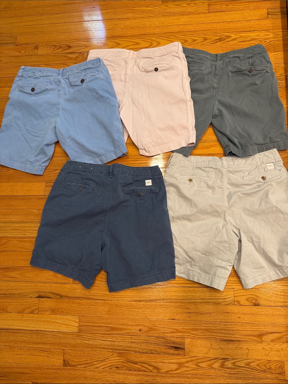 Lot of American Eagle Casual Chino Shorts - Neutral Mix - Picture 12 of 15